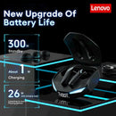 Novo lenovo gm2 pro max sem fio bluetooth 5.4 fones de ouvido led display digital à prova dwaterproof água com cancelamento ruído gaming headset